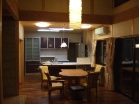 店舗併用住居の住居内部
