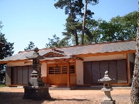 神社、社務所外観