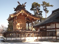 神社、本殿外観